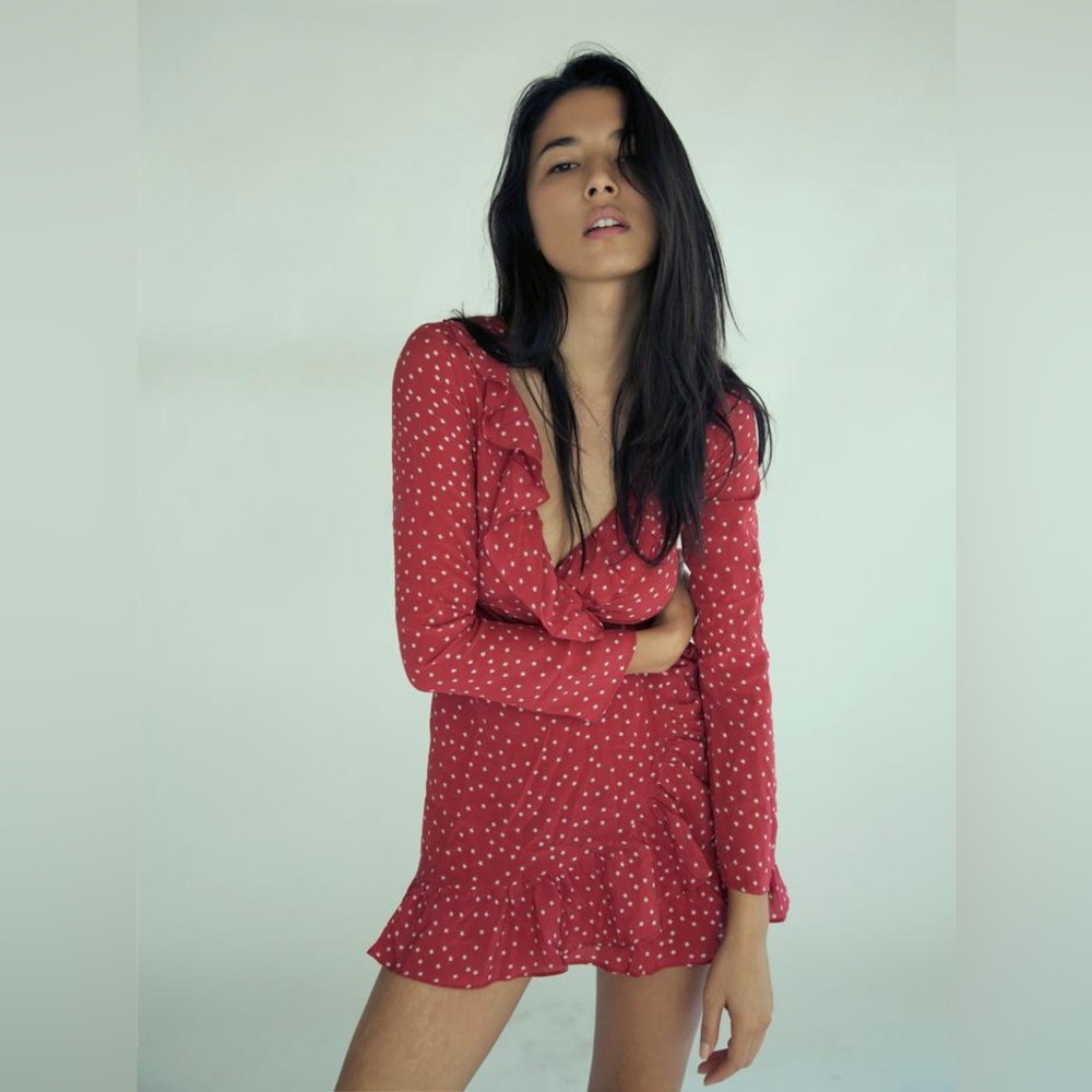 Realisation Par Alexandra Dress in Red Size Small